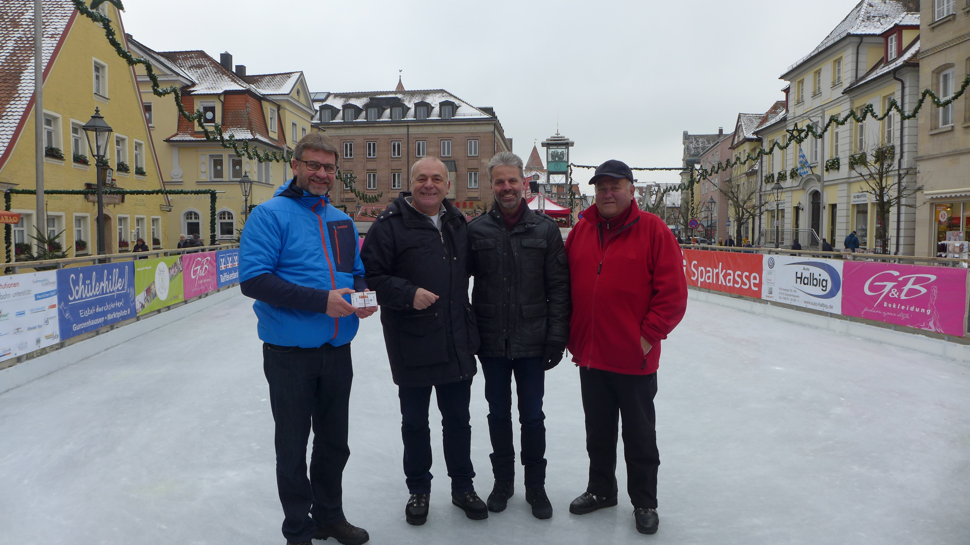 Benefizturnier im Eisstockschiessen auf der Eisbahn am 2.12., 9.12. und 16.12.2017