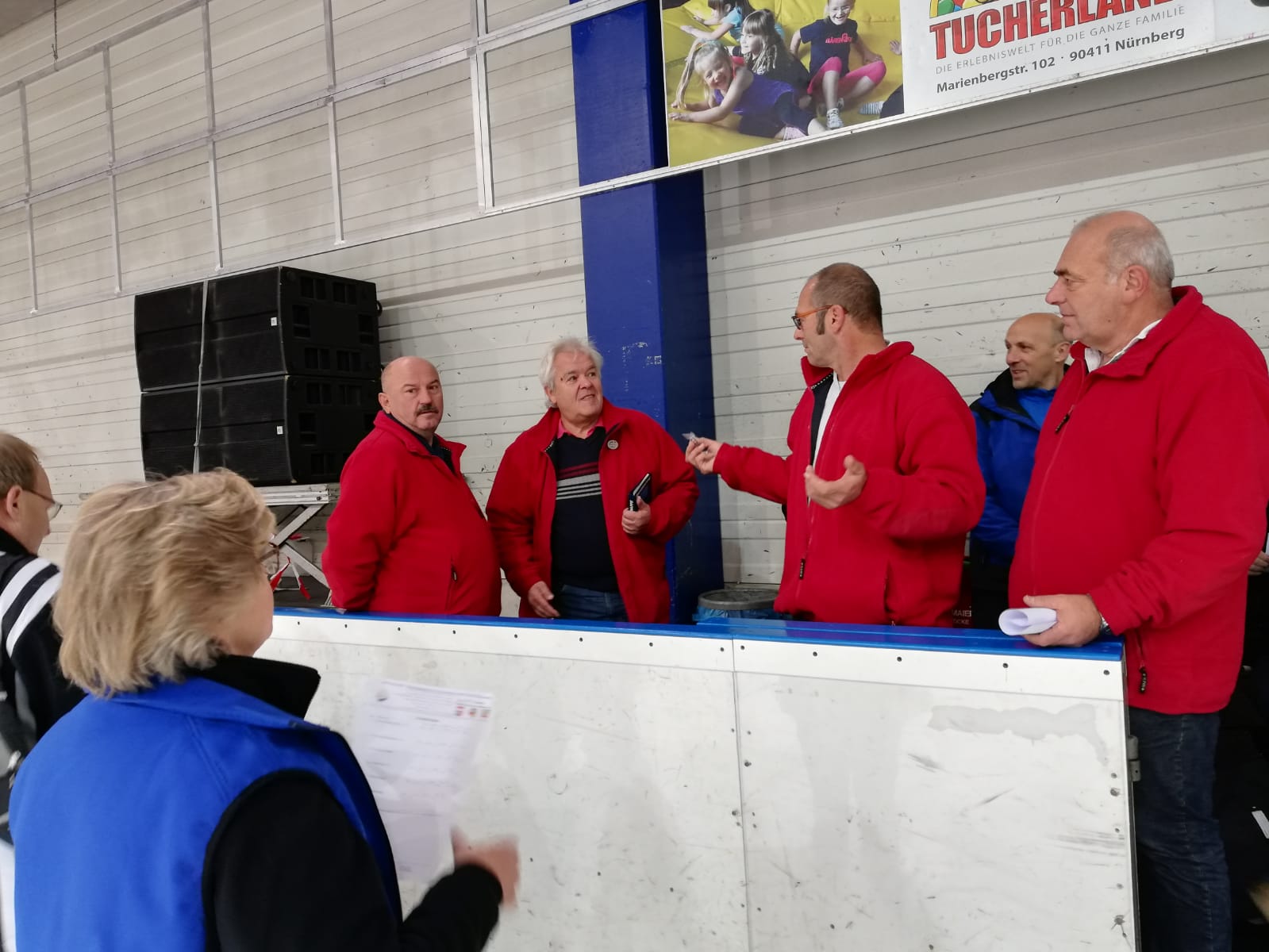 Frankenpokal Sen. 50 auf Eis in der Arena Nürnberg am 4.11.2018