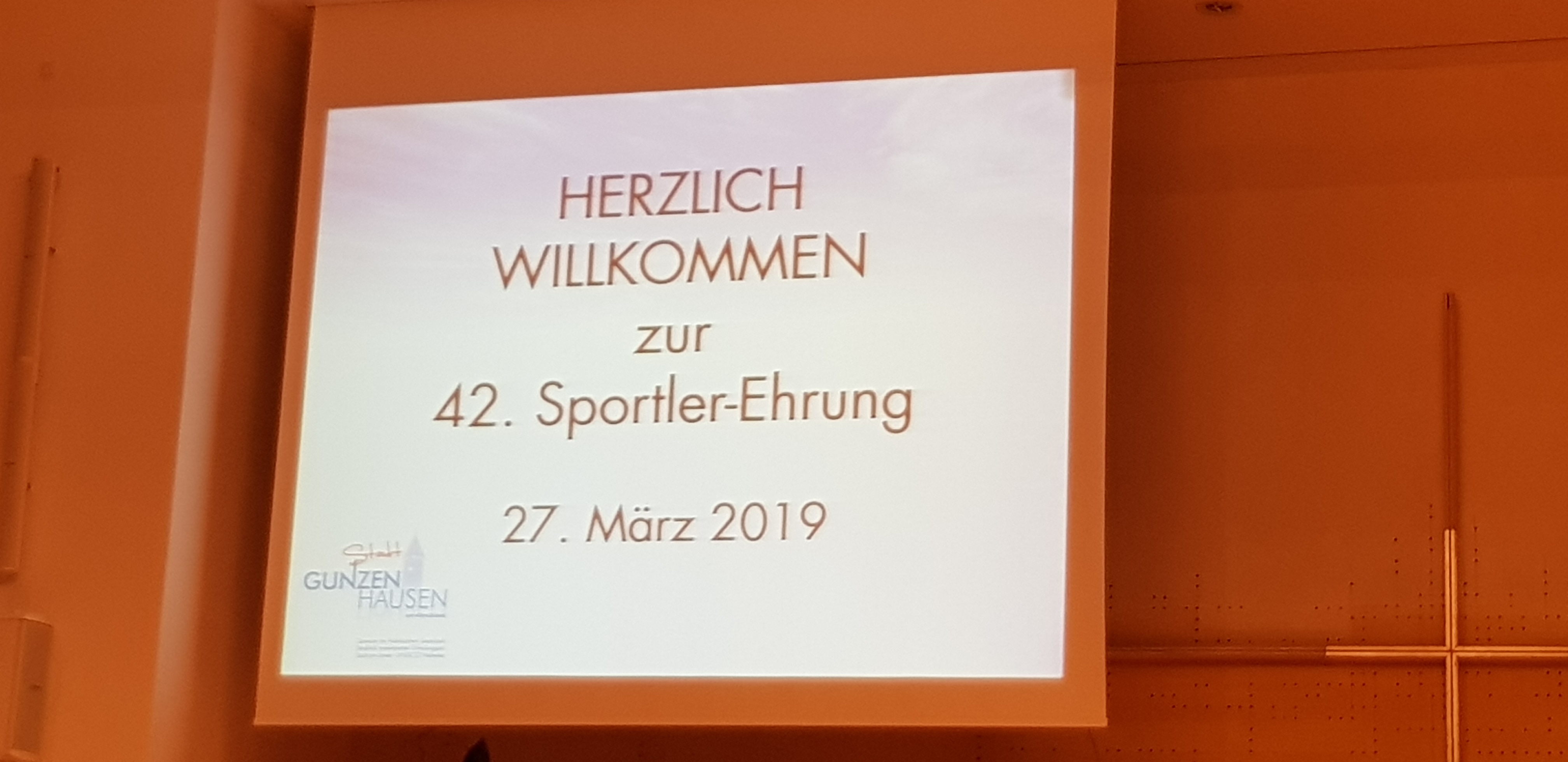 Sportlerehrung am 27.3.2019