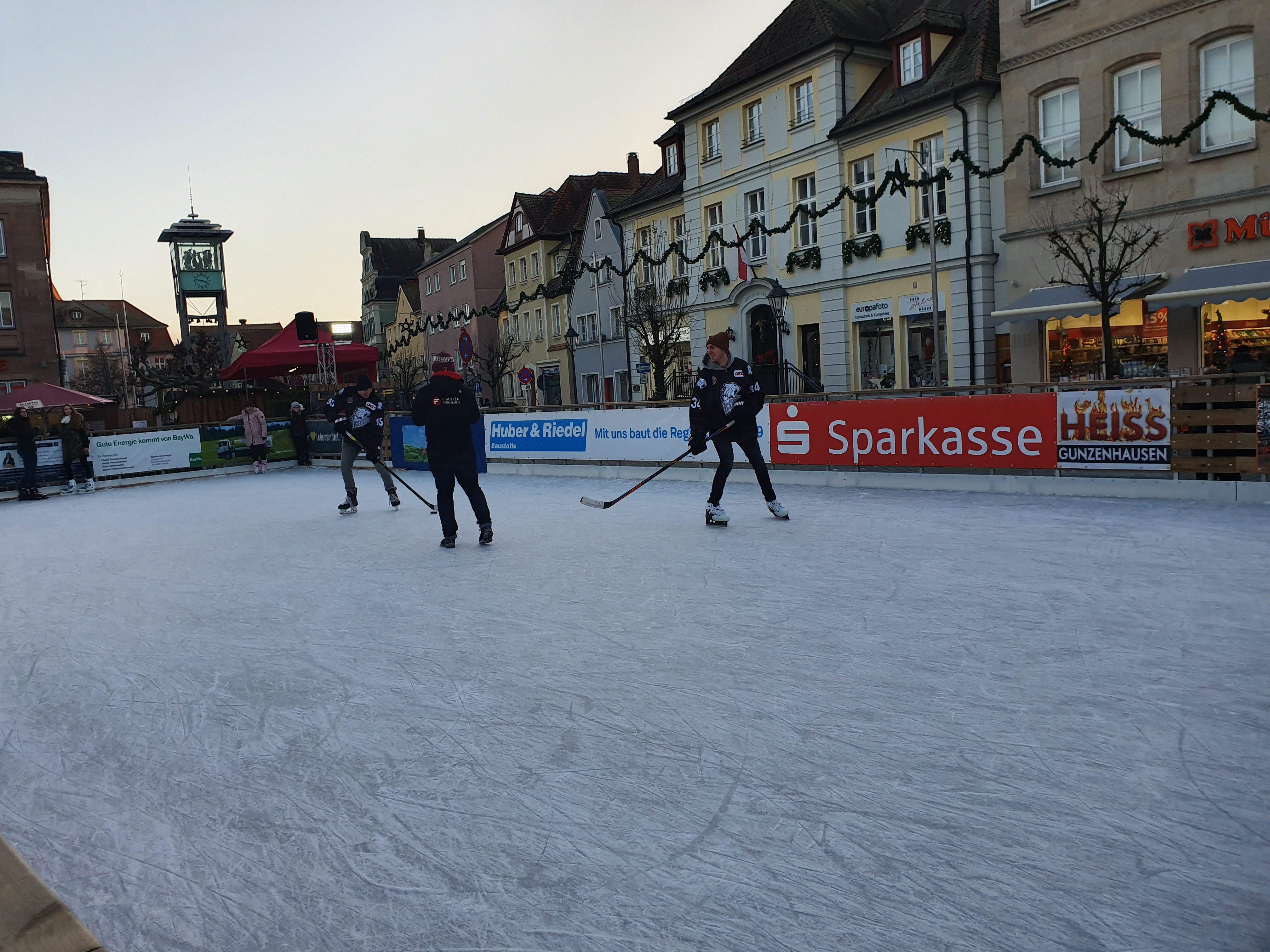 Eisbahn in Gunzenhausen vom 22.11.2019 – 06.01.2020